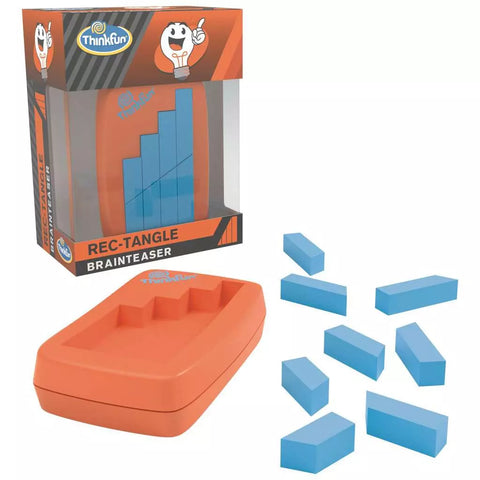 ThinkFun kišeninis galvosūkis „Rec-Tangle“, nuo 8 m.