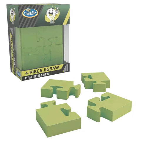ThinkFun kišeninis galvosūkis „4-Piece Jigsaw“, nuo 8 m.