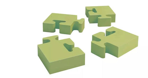 ThinkFun kišeninis galvosūkis „4-Piece Jigsaw“, nuo 8 m.