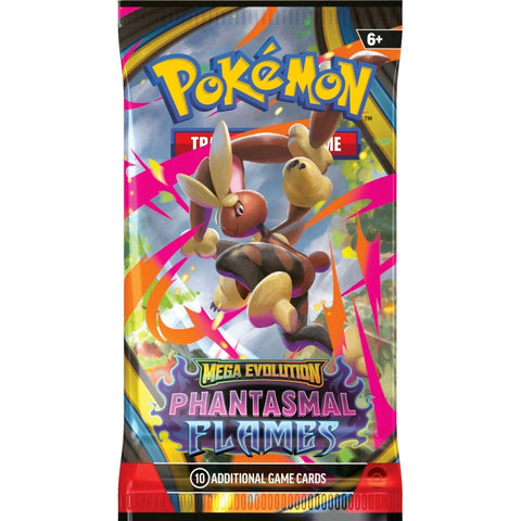Pokémon TCG Phantasmal Flames papildymo pakelis (10 kortų, ENG)