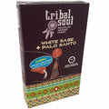 Smilkalų kūginiai Tribal Soul White Sage ir Palo Santo, jumbo backflow pakuotė su ilgu degimo laiku
