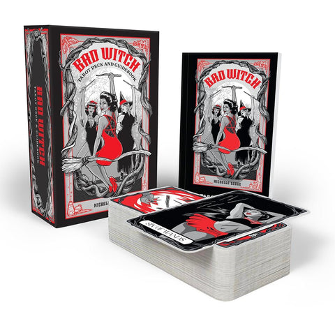 Bad Witch Tarot – 78 taro kortų kaladė su 128 psl. knygele