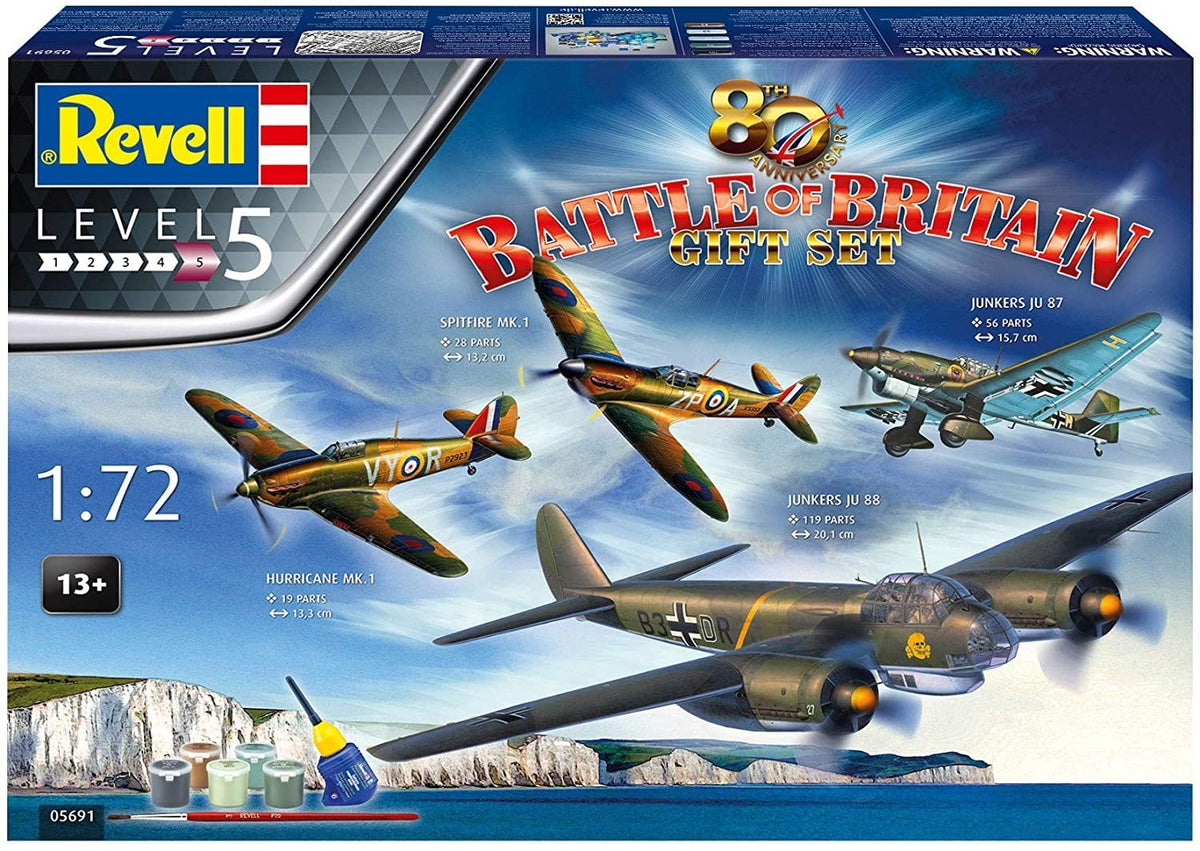 Revell 80-ųjų metų Britanijos mūšio modelis 1:72 - Rinkinyje! – HOBi.lt 🔴