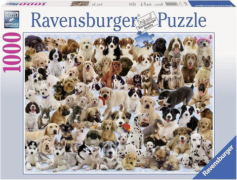 Ravensburger 1000 Puzzle Dėlionė: Dogs Galore!