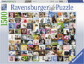 Ravensburger dėlionė „99 katės“, 1500 det.