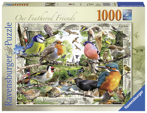 Ravensburger 1000 Puzzle Dėlionė:  Feathered Friends
