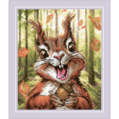 Nutty Delight. Siuvinėjimo rinkinys iš RIOLIS Nr.: 2302