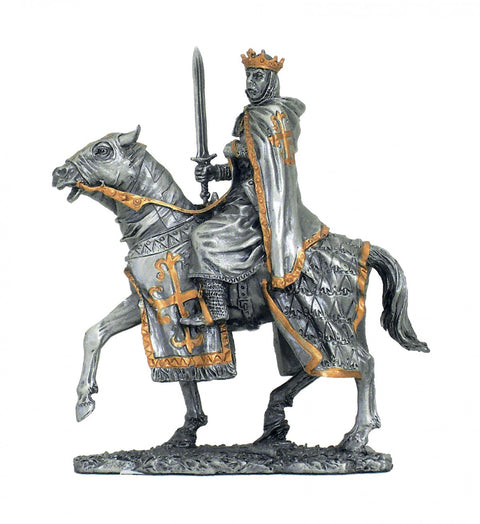 Statulėlė KRYŽIUOČIŲ riteris su kardu. Aukštis 10cm.