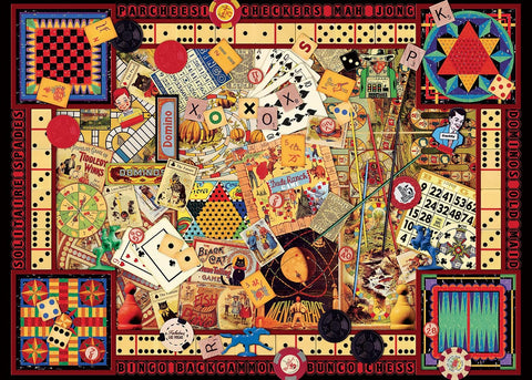 Ravensburger dėlionė „Senoviniai žaidimai“, 1000 det.
