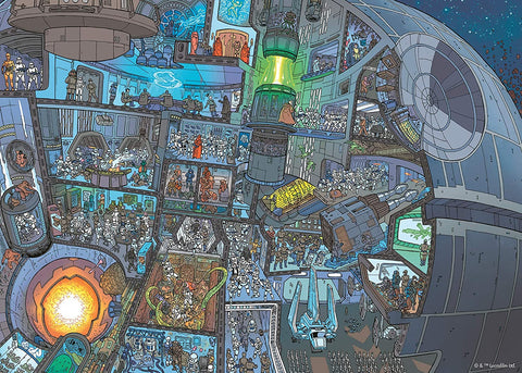 Ravensburger dėlionė „Star Wars: Kur Vukis?“, 1000 det.