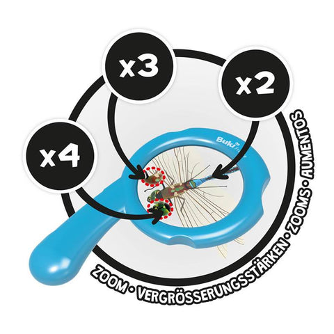 Vaikiška lupa 2–4x, 10 cm – smalsiems tyrinėtojams 3+