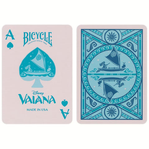 Bicycle Disney Vaiana žaidimo kortos – pokerio dydis, kolekcinė kaladė
