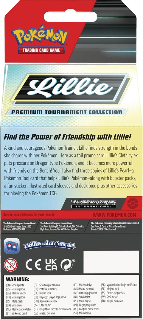 Pokemon TCG Lillie Premium Tournament rinkinys kolekcininkams (EN)