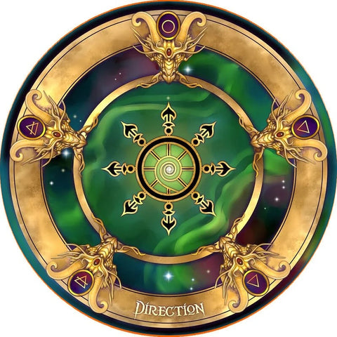 Dracones Loqui drakonų orakulo kortos, 54 apvalios + vadovas – Blue Angel