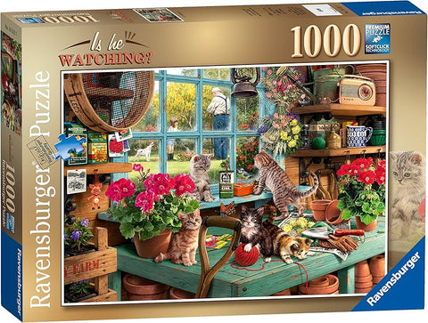 Ravensburger 1000 Puzzle Dėlionė: Is he watching?