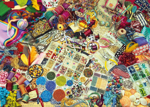 Ravensburger dėlionė „Rankdarbių mišinys“, 1000 det.