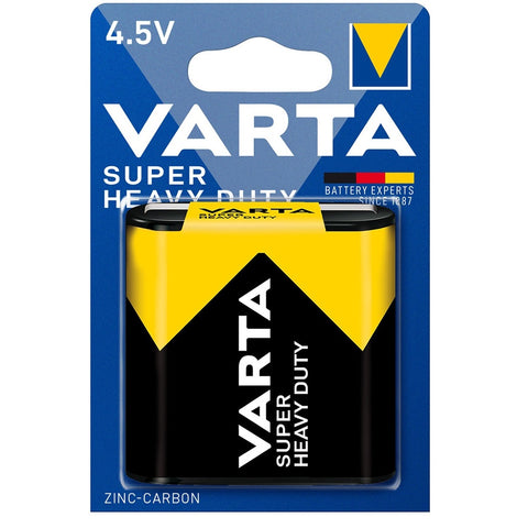 Varta 3R12 4.5V cinko-anglies baterija žibintuvėliams, radijams