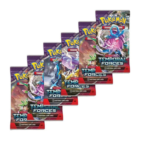 Pokémon TCG Scarlet & Violet: Temporal Forces boosteris (10 kortų, anglų k.)