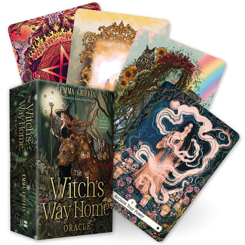 The Witch’s Way Home Oracle – raganų intuicijos ir magijos kortos