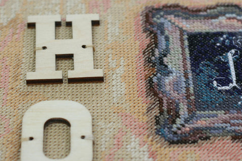 Siuvinėjimo kryželiu rinkinys Jauku namuose, 25x38 cm, 14 ct, 39 spalvų