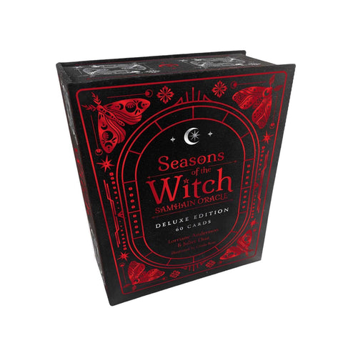 Seasons of the Witch: Samhain orakulo kortos, prabangus 60 kortų leidimas