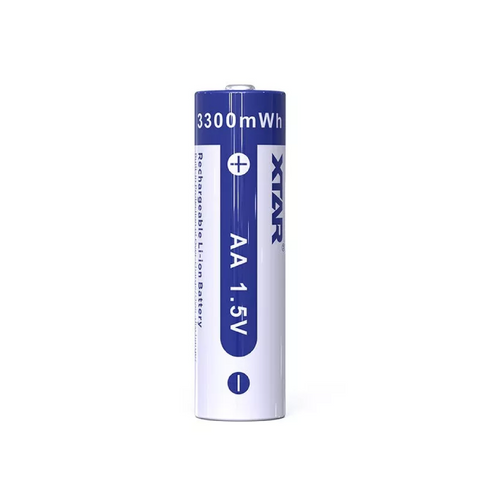 Xtar AA 1.5V ličio jonų įkraunamos baterijos 3300mWh (4 vnt.)