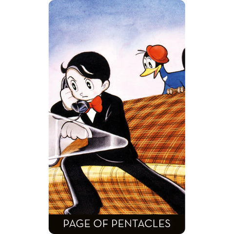Osamu Tezuka Tarot rinkinys su knyga ir manga iliustracijomis – Lo Scarabeo