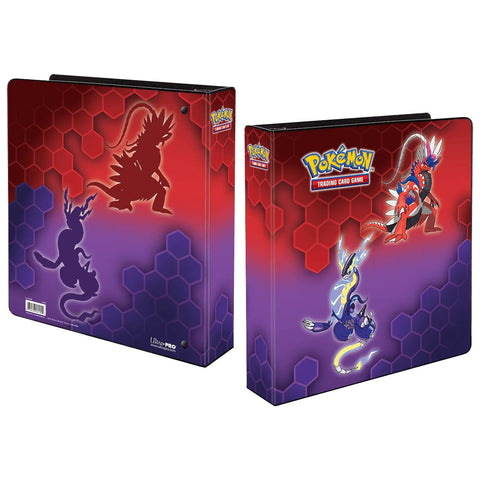 Pokemon Koraidon & Miraidon 2'' segtuvas kortoms, 3 žiedų albumas