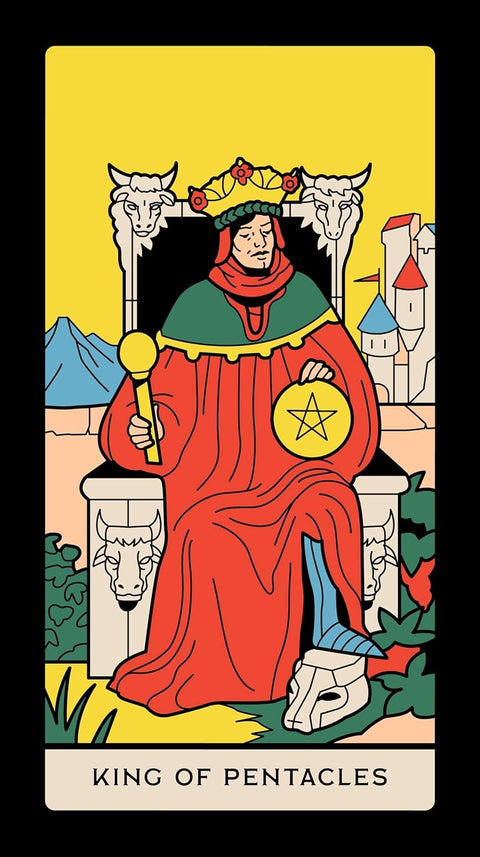 Mini Rider–Waite–Smith taro kaladė (78 kortos) su knygele – Findhorn Press