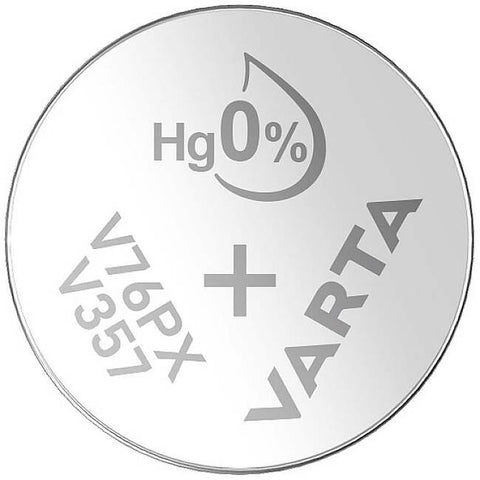 Varta SR44 sidabro oksido baterija 1,55 V laikrodžiams, 1 vnt.