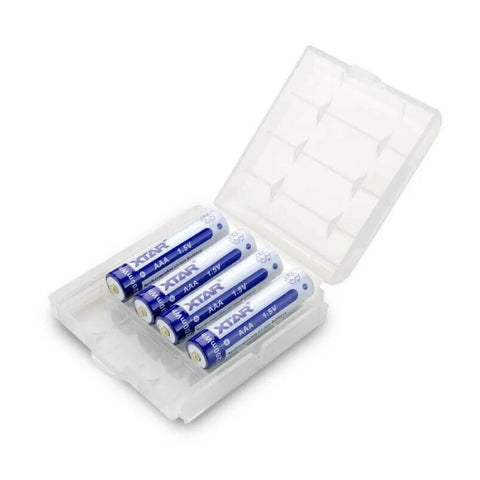 Xtar AAA 1,5V įkraunamos ličio baterijos 750mAh, 4 vnt su dėžute