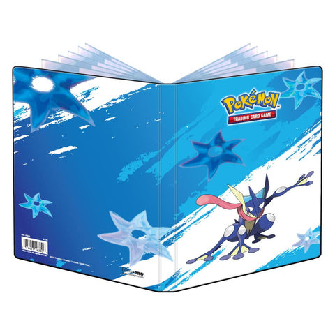 Greninja 4 kišenių albumas Pokémon kortelėms kolekcininkams