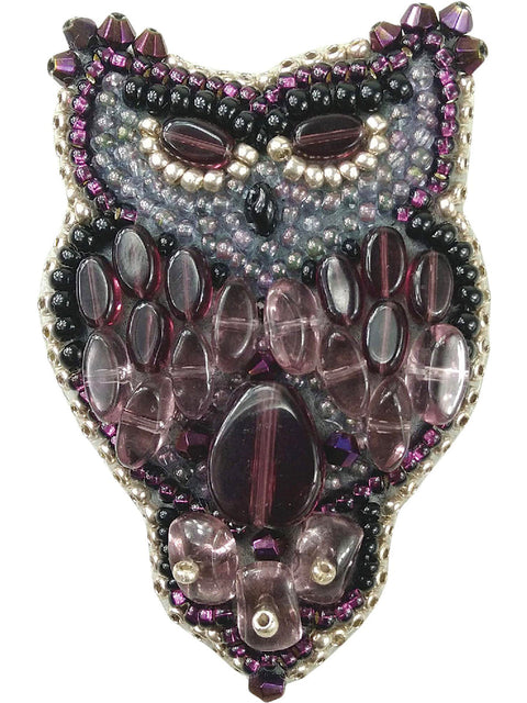 Biserio segės siuvinėjimo rinkinys 'Pelėda' Crystal Art, Preciosa, 4x5 cm