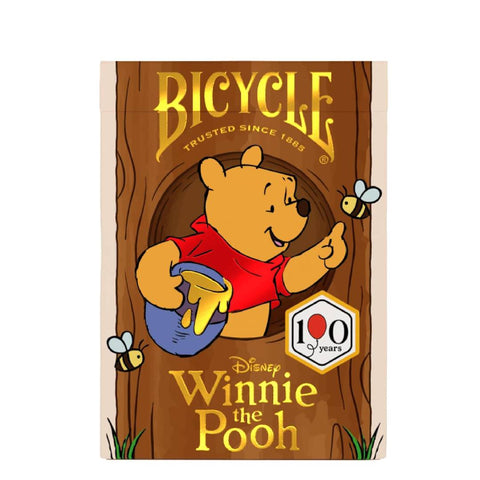 Bicycle „Winnie the Pooh“ žaidimo kortų kaladė (Disney), 52+2 džokeriai