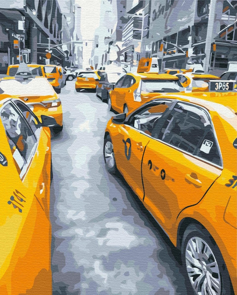 Tapybos rinkinys "New York Taxi"