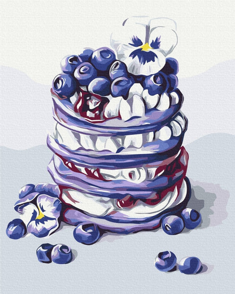 Tapybos rinkinys "Blueberry Pancakes"