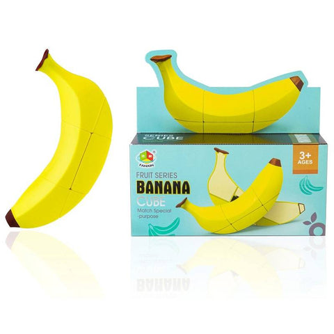 3D banano galvosūkis-dėlionė – smagus iššūkis vaikams ir suaugusiems