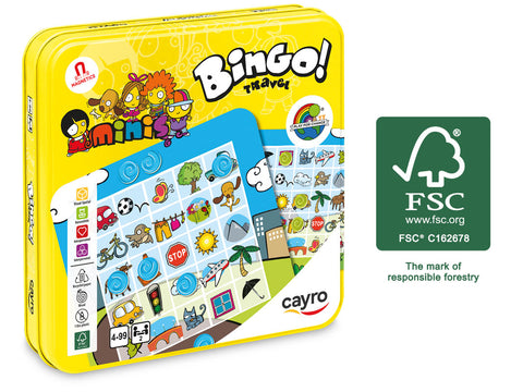 Cayro kelioninis žaidimas „Bingo Travel“, 2 žaid., nuo 4 m.
