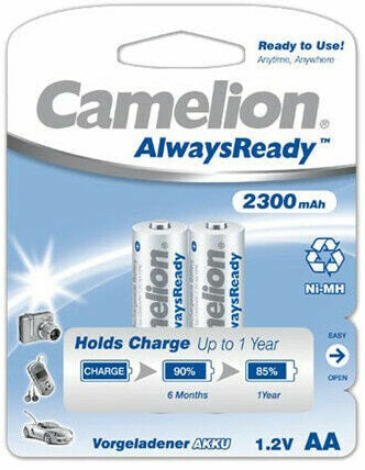 Camelion R2U AA 2300mAh įkraunamos Ni-MH baterijos, 2 vnt.