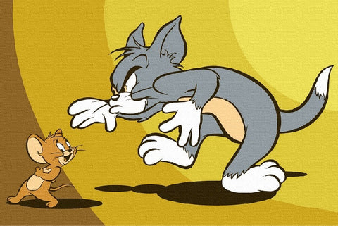 Tapybos rinkinys “Tom and Jerry”