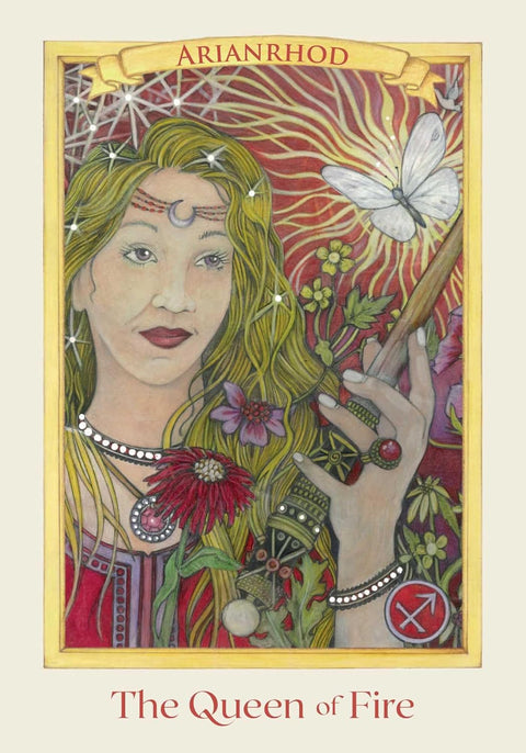 Celtic Elemental Tarot kortos – magiška Gralio išminties kaladė