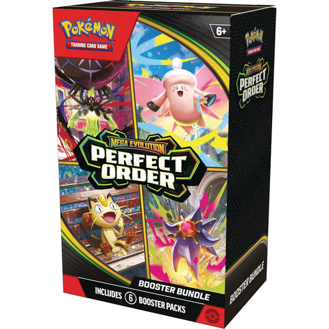 Pokémon TCG Mega Evolution Perfect Order 6 booster pakelių rinkinys (ENG)