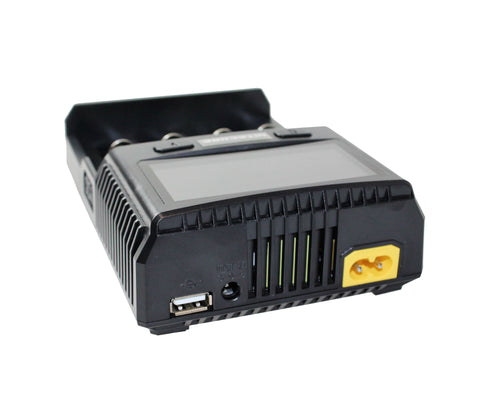 Nitecore SC4 greitas universalus 4 lizdų baterijų įkroviklis