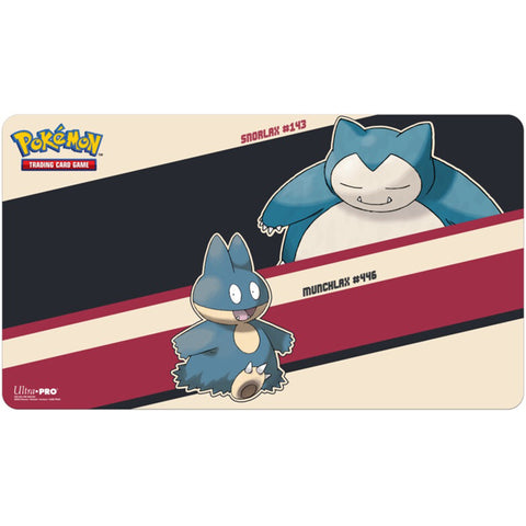 Pokémon Snorlax ir Munchlax žaidimų ir pelės kilimėlis Ultra PRO TCG