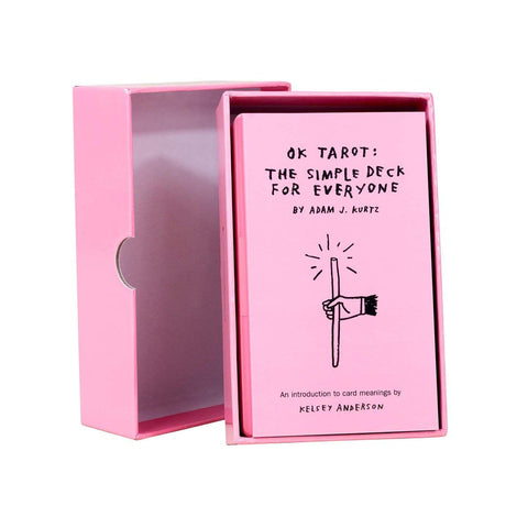 OK Tarot – minimalistinė taro kortų kaladė, 78 kortos pradedantiesiems