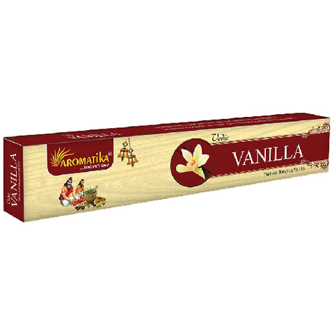 Vedic Vanilla natūralūs smilkalai su vanile ir sandalmedžiu, 15 g