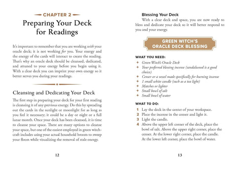 Green Witch Oracle orakulo kortos – žaliosios raganos išmintis, Adams Media