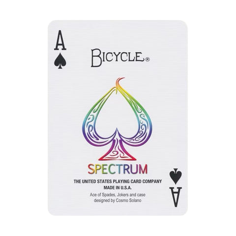 Bicycle Spectrum kortos – vaivorykštės nugarėlės, magams ir kolekcionieriams