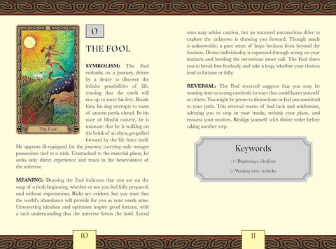 Mystic Psyche tarot kortos savęs pažinimui ir dvasinei įžvalgai