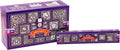 Smilkalai Purple Beauty violetinėse dėžutėse, komplekte didesnė ir siauresnė pakuotės, matomas ornamentinis dizainas ir etiketės